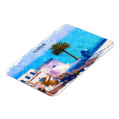 Prachtig Tunesië Panorama Uitzicht Magneet (Linkerzijde)