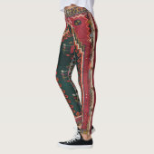 Prachtig Turks antiek tapijt Leggings (Links)