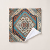 Prachtig Turks oud patroonpopulair Collectie Bad Handdoek (Wasdoekje)