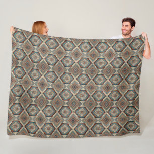 Prachtig Turks oud patroonpopulair Collectie Fleece Deken