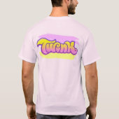 Prachtig Twink Pride Basic T-shirt voor heren (Achterkant)