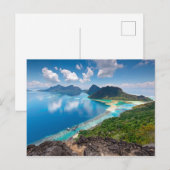 Prachtig Uitzicht | Bovenkant van het eiland Bohey Briefkaart (Voorkant / Achterkant)