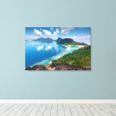 Prachtig Uitzicht | Bovenkant van het eiland Bohey Canvas Afdruk (Insitu (Houten vloer))