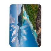 Prachtig Uitzicht | Bovenkant van het eiland Bohey Magneet (Verticaal)