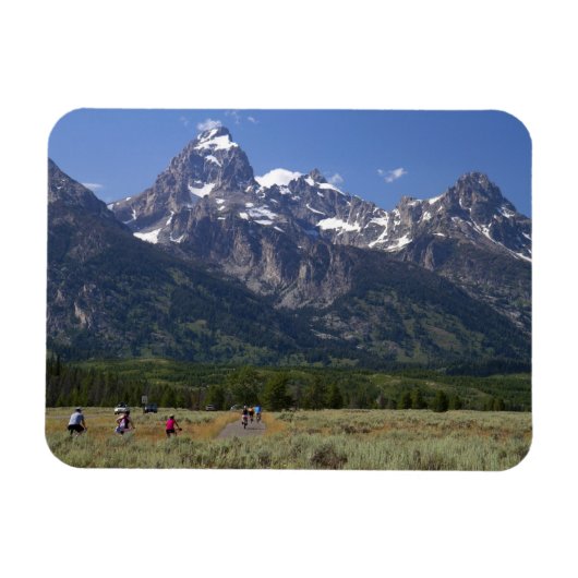 Prachtig uitzicht op de Teton Range Magneet (Horizontaal)