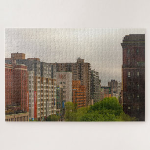 Prachtig uitzicht op gebouwen in Montreal, Quebec, Legpuzzel