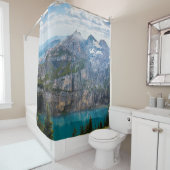 Prachtig Uitzicht op je douchegordijn (In situ)