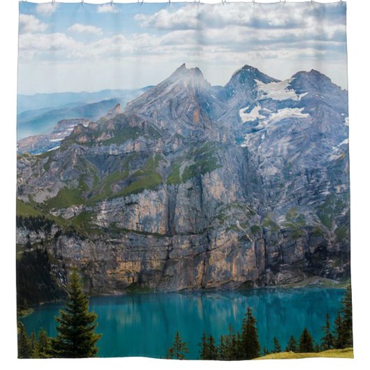 Prachtig Uitzicht op je douchegordijn (Voorkant)