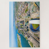 Prachtig uitzicht op Toronto vanaf de CN-toren, Ca Legpuzzel (Verticaal)