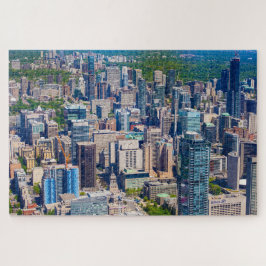 Prachtig uitzicht op Toronto vanaf de CN-toren, Ca Legpuzzel