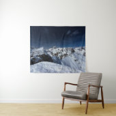 Prachtig uitzicht uit de berg Viševnik, Slovenië Wandkleed (In Situ (horizontaal))