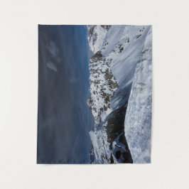 Prachtig uitzicht uit de berg Viševnik, Slovenië Wandkleed