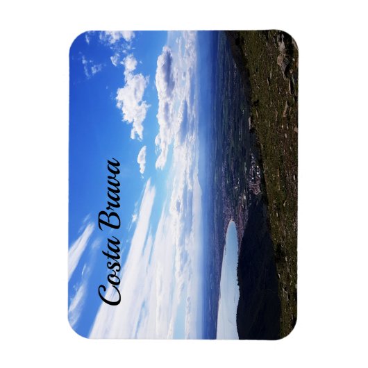 Prachtig uitzicht van Costa Brava, Spanje Magneet (Verticaal)