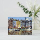 Prachtig Uitzicht van de Zeilboten in Honfluere Ha Briefkaart (Staand voorkant)