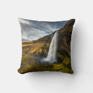 Prachtig Uitzicht van het landschap van Seljalands Kussen
