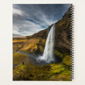 Prachtig Uitzicht van het landschap van Seljalands Planner (Achterkant)
