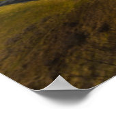 Prachtig Uitzicht van het landschap van Seljalands Poster (Hoek)