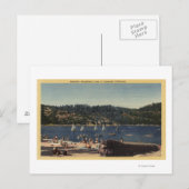 Prachtig Uitzicht van het meer van de aardbei Briefkaart (Voorkant / Achterkant)