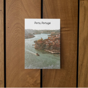 Prachtig Uitzicht van Porto Portugal Briefkaart