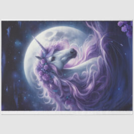 Prachtig unicorn weefsel papier