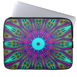 Prachtig uniek mandala ontwerp laptop sleeve