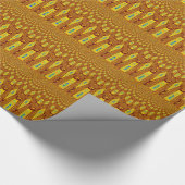 Prachtig uniek, uitzonderlijk Afrikaans stammodel Cadeaupapier (Hoek)