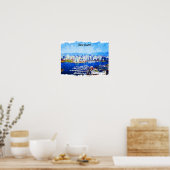 Prachtig Vancouver Canada City Uitzicht Poster (Keuken)