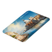 Prachtig Venetië Italië Gondel Uitzicht Magneet (Linkerzijde)