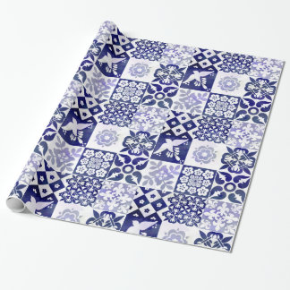 Prachtig verpakkingspapier met Azulejos-patroon Cadeaupapier