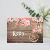 Prachtig verweerd houten vat en koraal - RSVP (Staand voorkant)