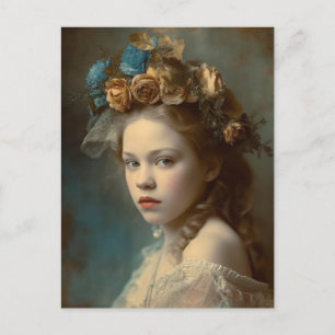 Prachtig Victoriaans kinderportret Briefkaart