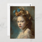 Prachtig Victoriaans kinderportret Briefkaart (Voorkant / Achterkant)