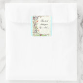 Prachtig  vierkante sticker (Tas)