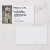 Prachtig Visitekaartje voor Dog Care (Voorkant / Achterkant)
