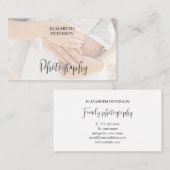 Prachtig visitekaartje voor fotograaf (Voorkant / Achterkant)