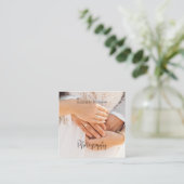 Prachtig visitekaartje voor fotograaf (Staand voorkant)