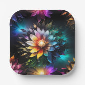 Prachtig Vivid Flowers Paper Bord (Voorkant)