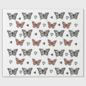 "Prachtig vlinderthema inpakpapier. Cadeaupapier (Vlak)