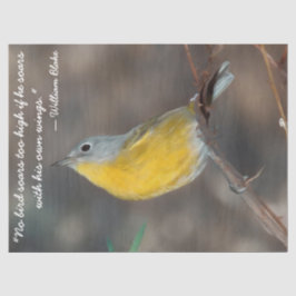 Prachtig vogelweefselpapier tissuepapier