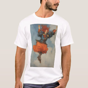 Prachtig Vrouw Jester Egon Schiele T-shirt