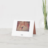 Prachtig Vrouw Kardinaal Bird Kaart (Achterkant)