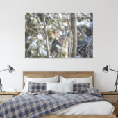 Prachtig Vrouw kardinaal Canvas Afdruk (Insitu (Slaapkamer))