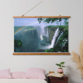 Prachtig watervallandschap hangend wandkleed (Slaapkamer)