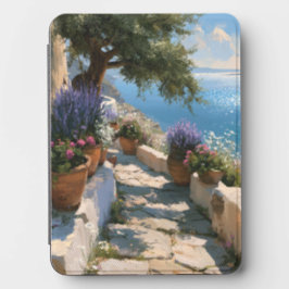 PRACHTIG WATERVERF MEDITERRANEAN SCHILDERIJ