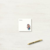 Prachtig Waterverf paard Post-it® Notes (Op bureau)