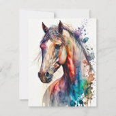 Prachtig Waterverf Wenskaart Kaart (Voorkant)