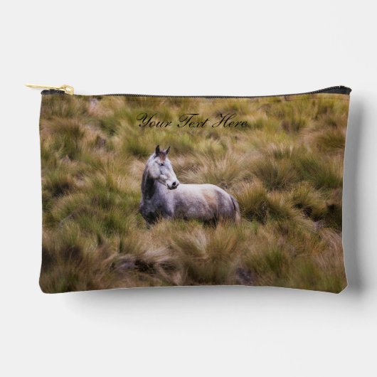 Prachtig wit prairiepaard etui (Voorkant)