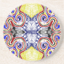 Prachtig Zandsteen Onderzetter