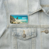 Prachtig zandstrand tropisch paradijs naamplaatje (In situ)