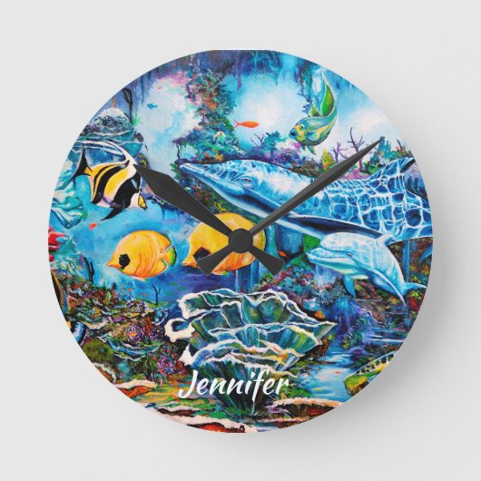 Prachtig Zee leven nabij rif Ronde Klok (Voorkant)